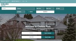 Desktop Screenshot of chelseapads.com
